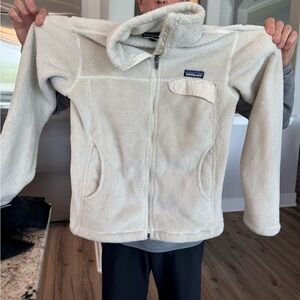 Patagonia Cream Fleece Jacket-Women’s